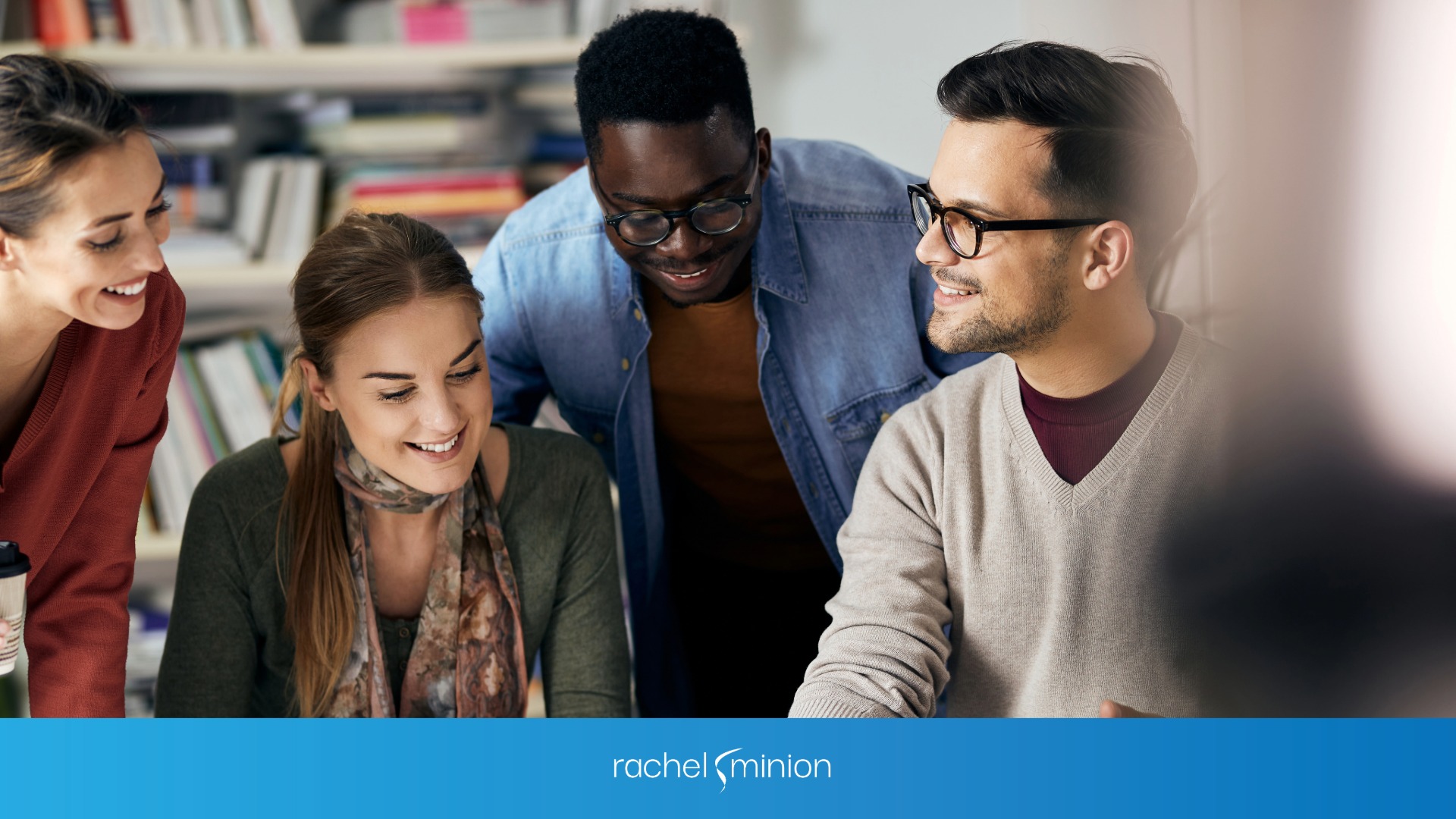 a market strategy consultant talking to a business